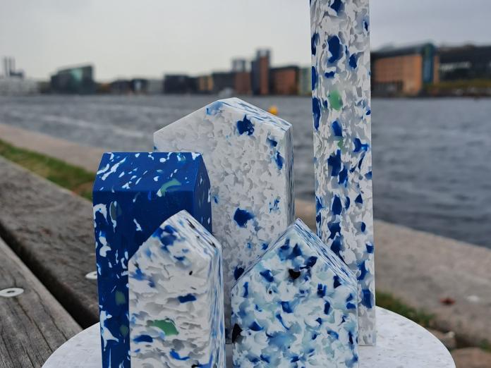 Billede af Årets Energispringer statuette på Islands Brygge i København